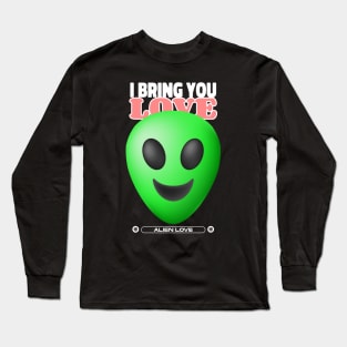 Alien Love Party Rave Long Sleeve T-Shirt